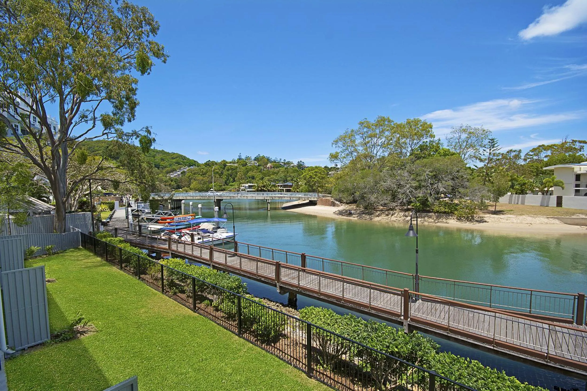 River view in Jacaranda Noosa