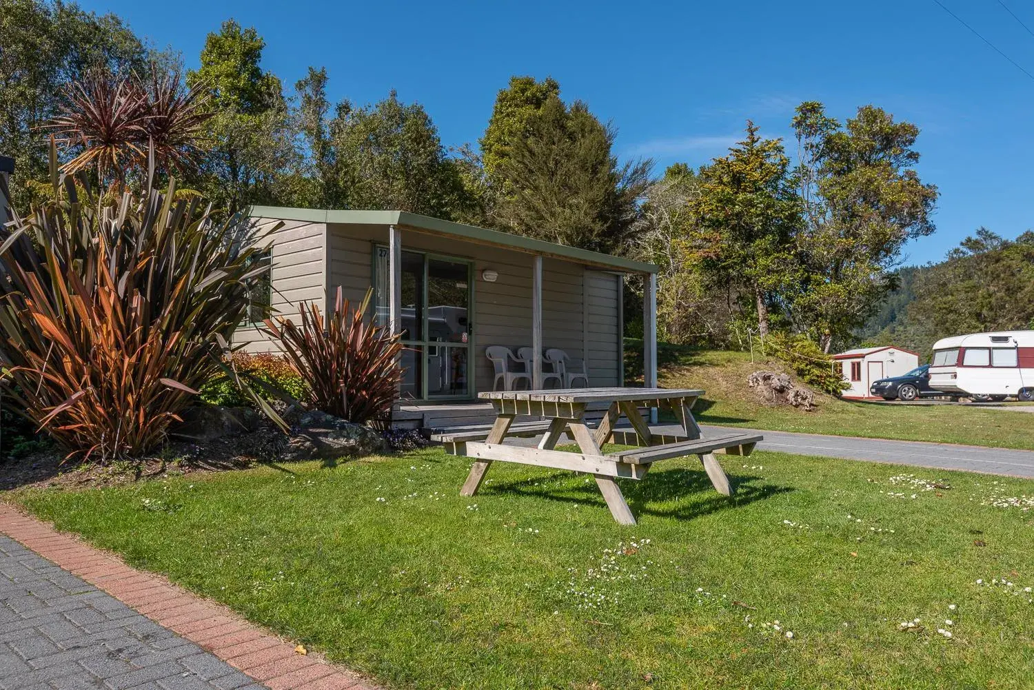 Cabin with Ensuite in Blue Lake TOP 10 Holiday Park Cabin with Ensuite in Blue Lake TOP 10 Holiday Park