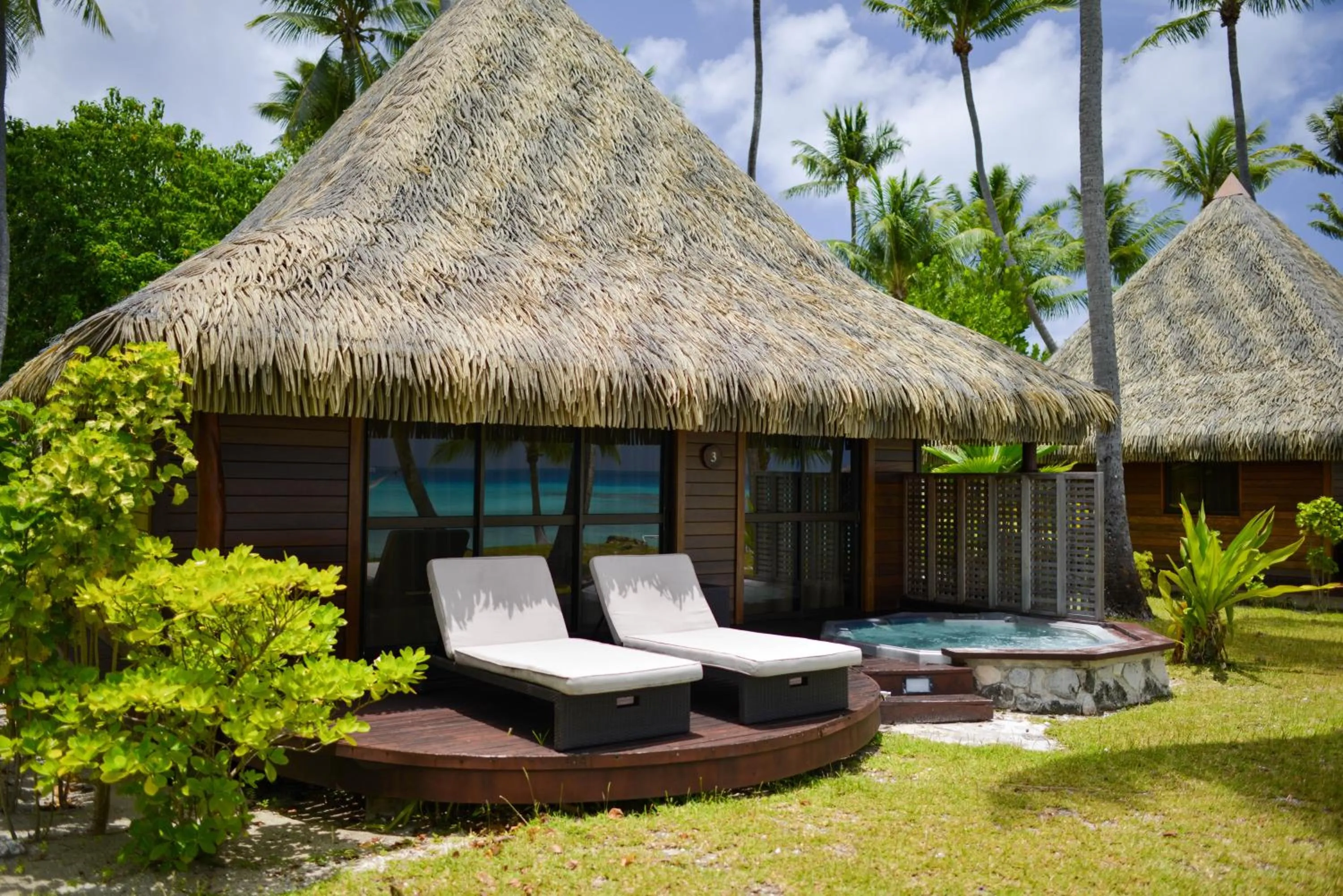 Patio in Hotel Kia Ora Resort & Spa