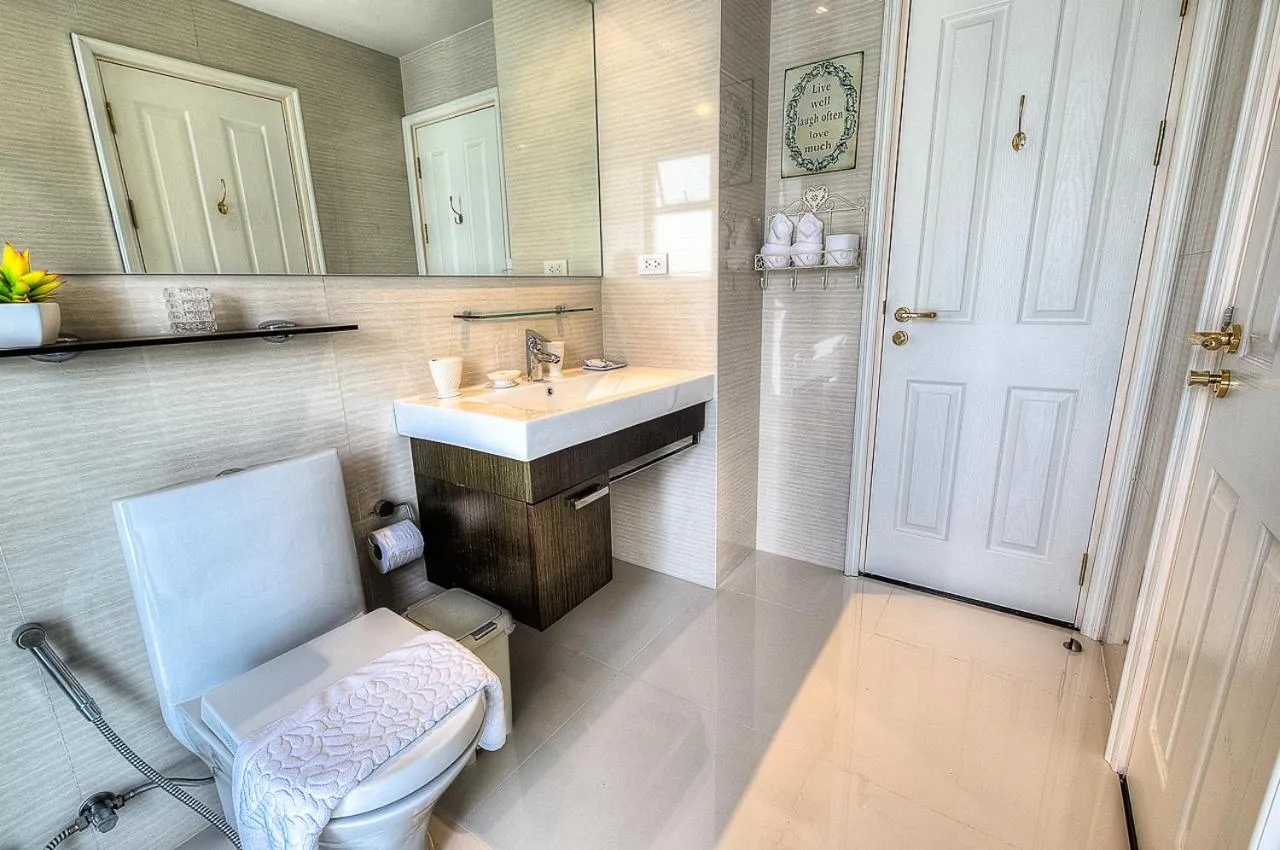 Bathroom in The Title Boutique Phuket