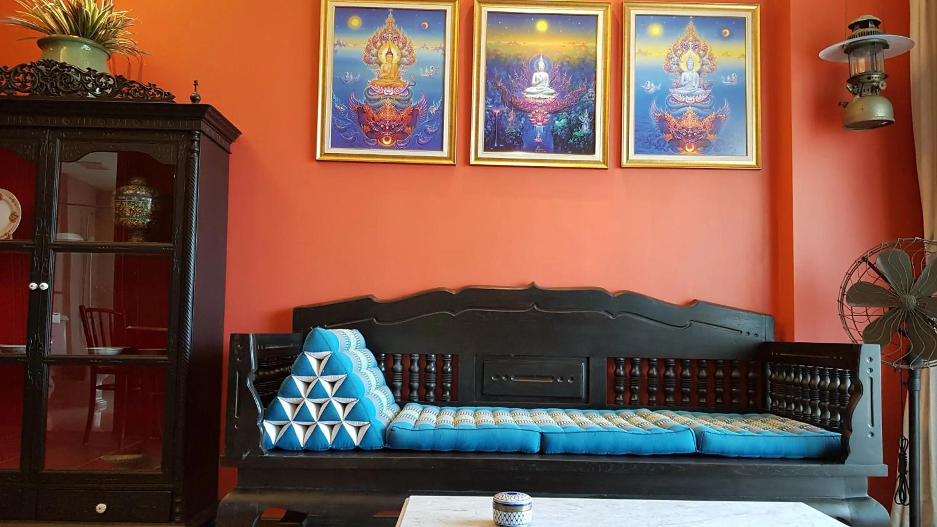 Living room in The Title Boutique Phuket