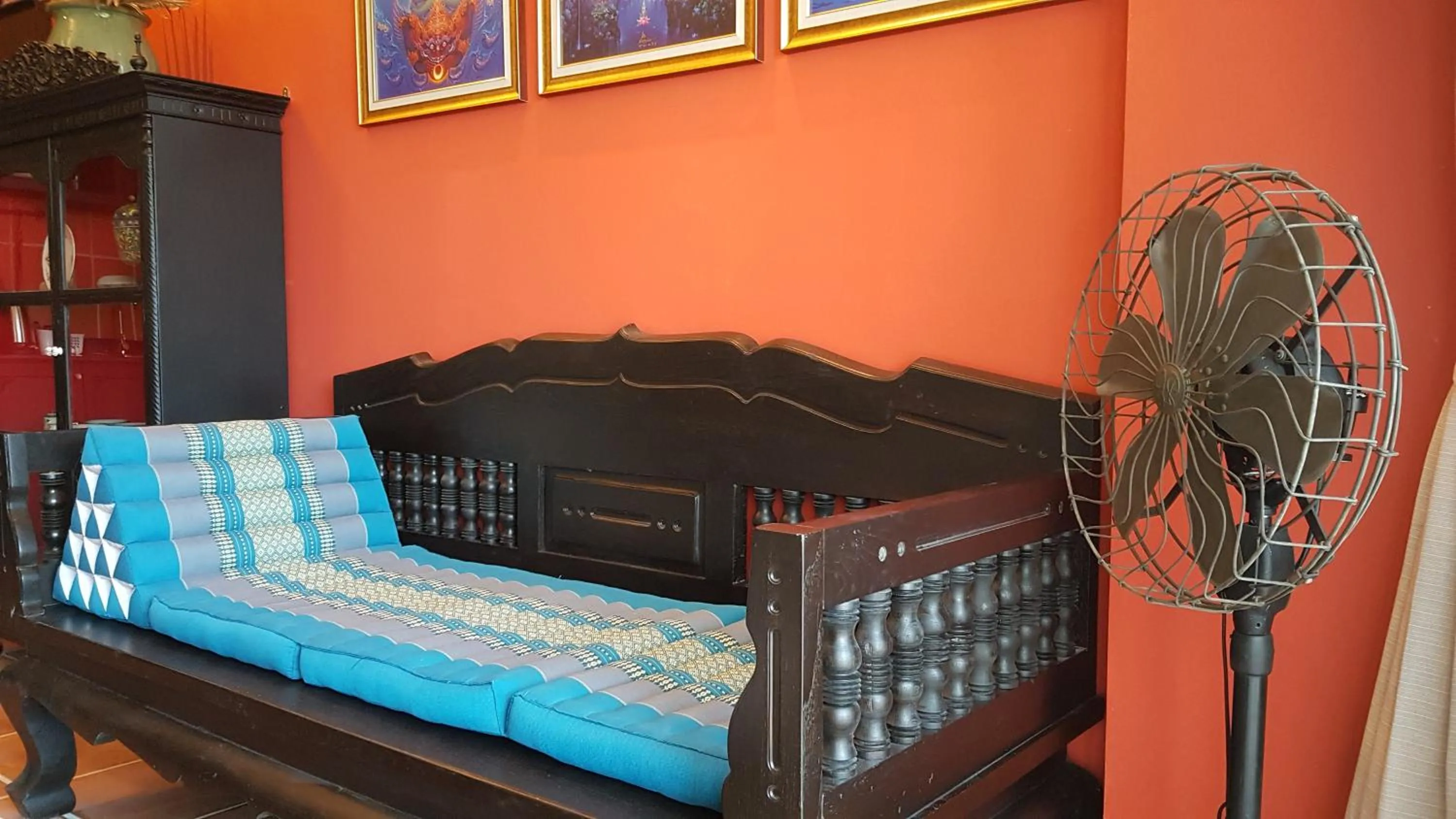 Living room, Bed in The Title Boutique Phuket