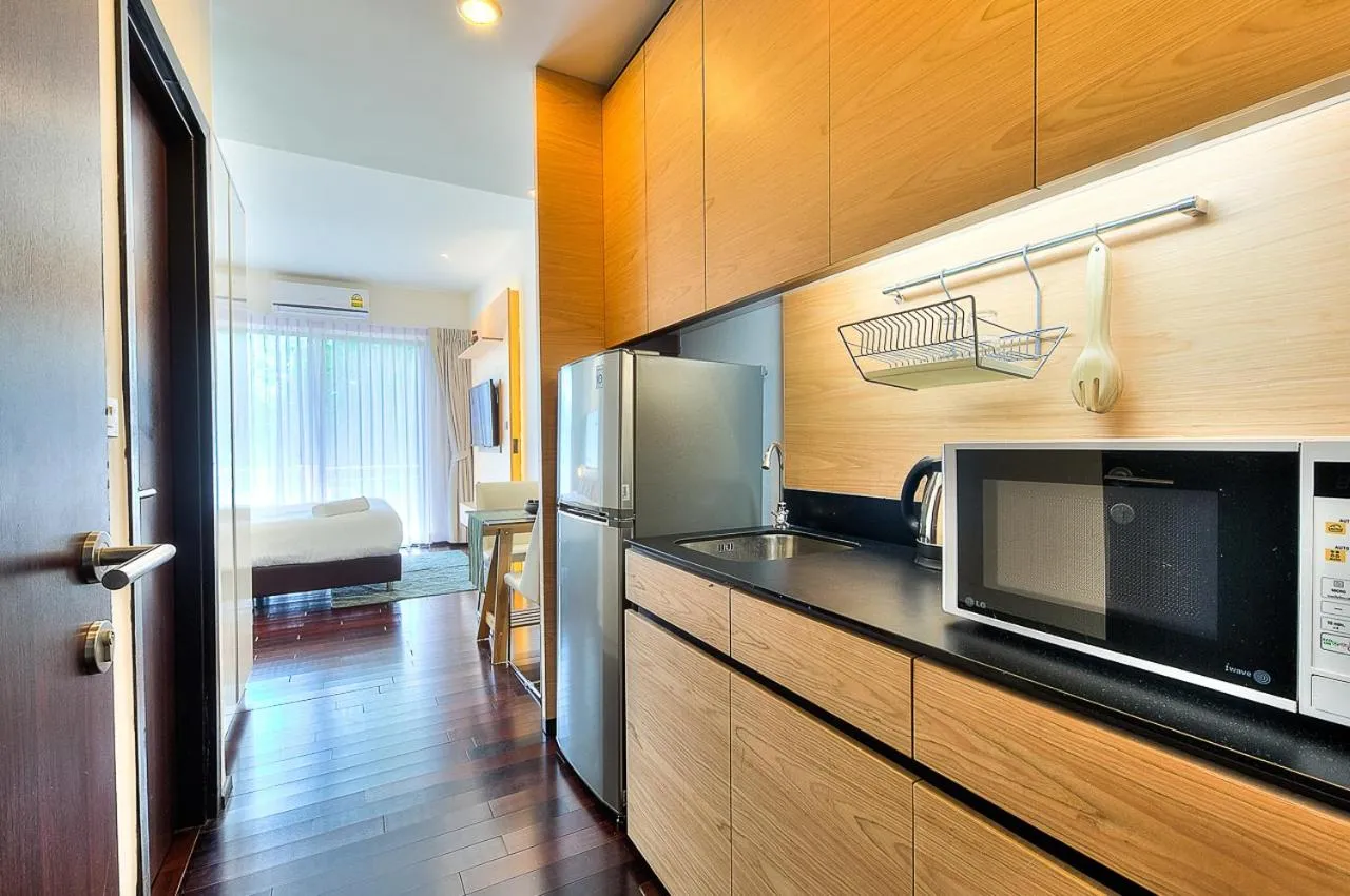 Kitchen or kitchenette in The Title Boutique Phuket