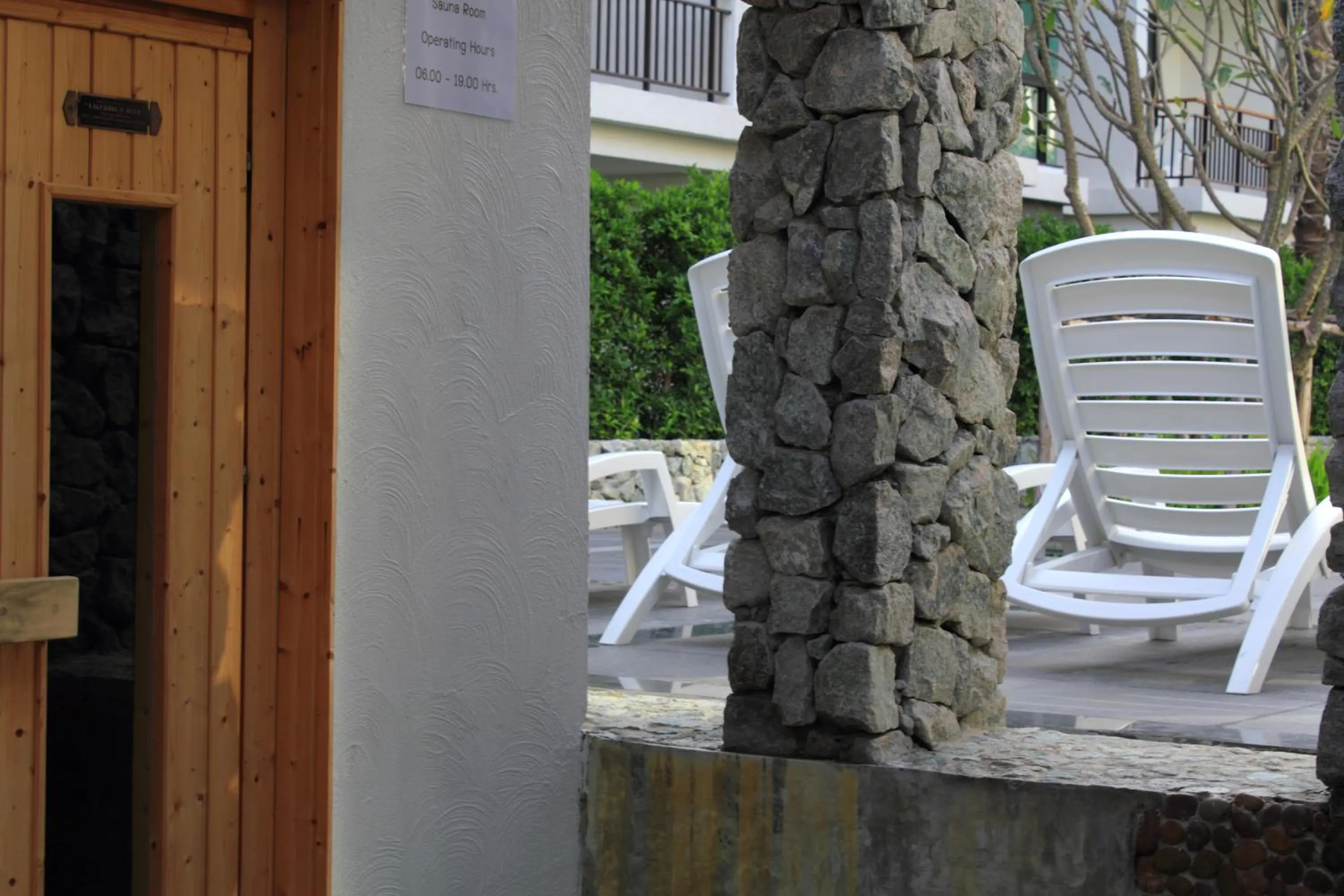 Sauna in The Title Boutique Phuket