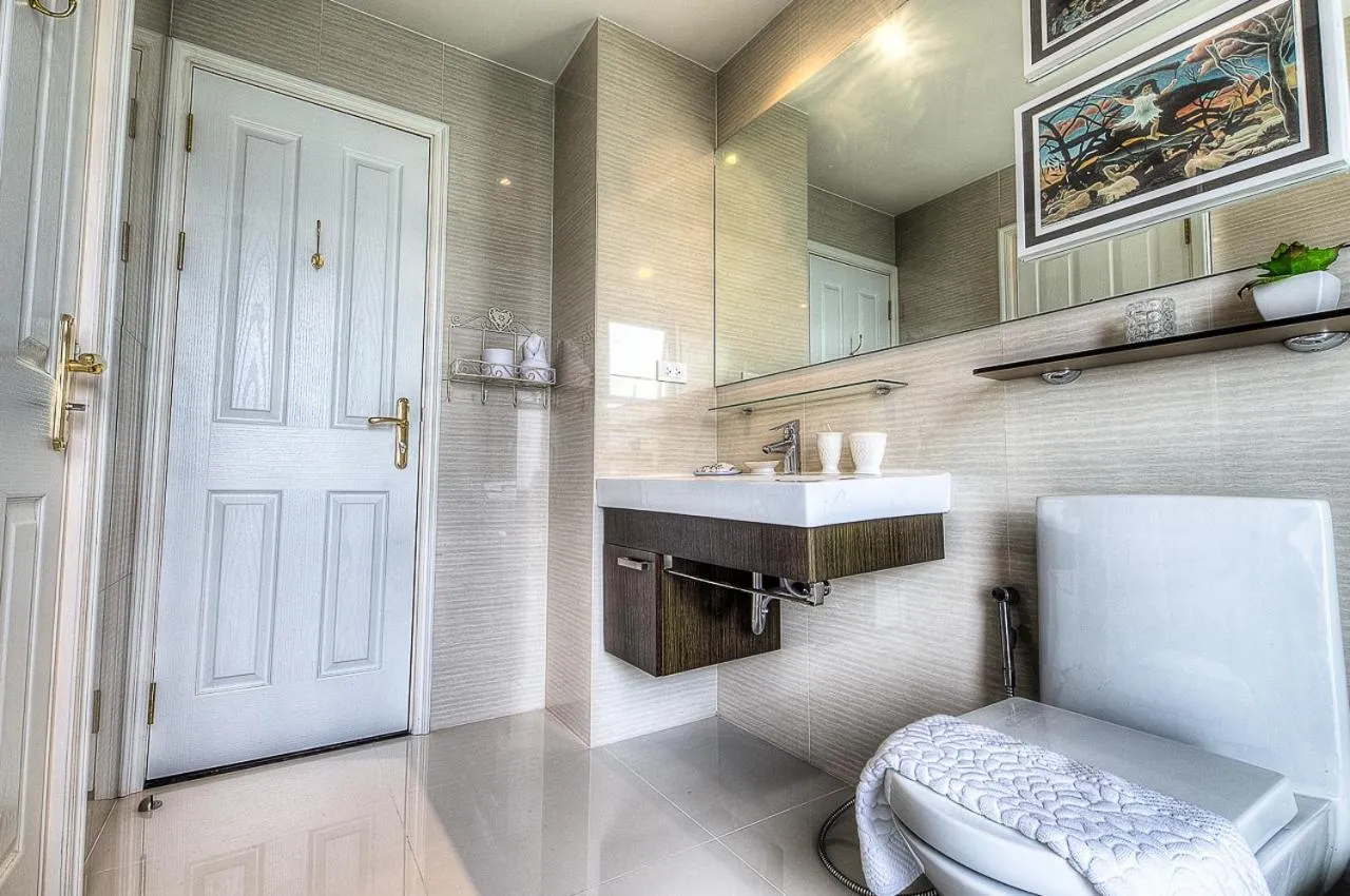 Bathroom in The Title Boutique Phuket
