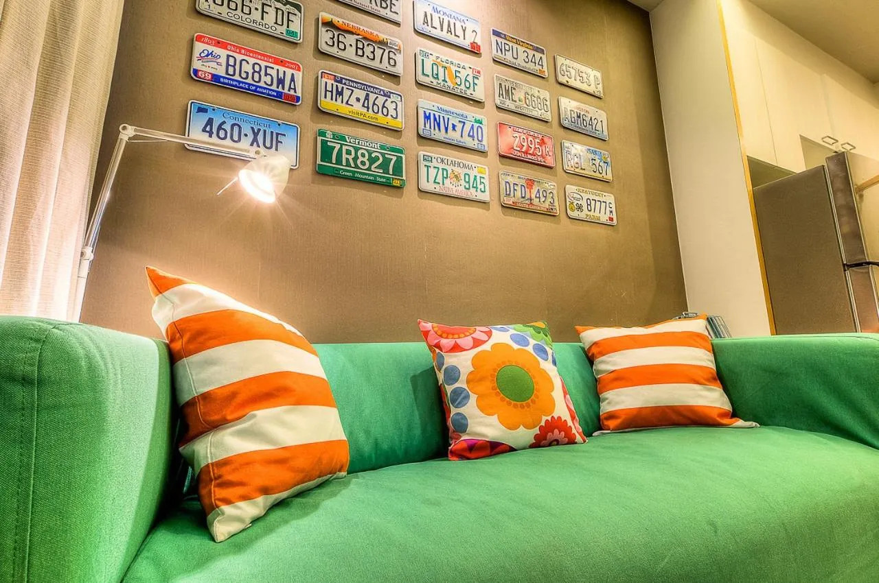 Seating area in The Title Boutique Phuket