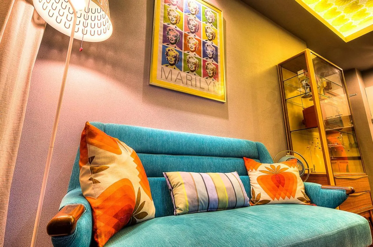 Seating area in The Title Boutique Phuket