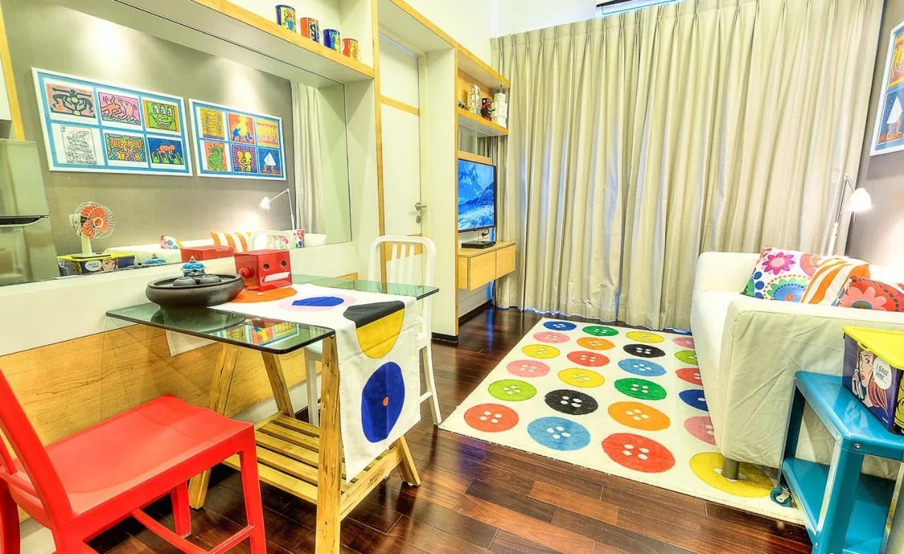 Dining area, Bed in The Title Boutique Phuket