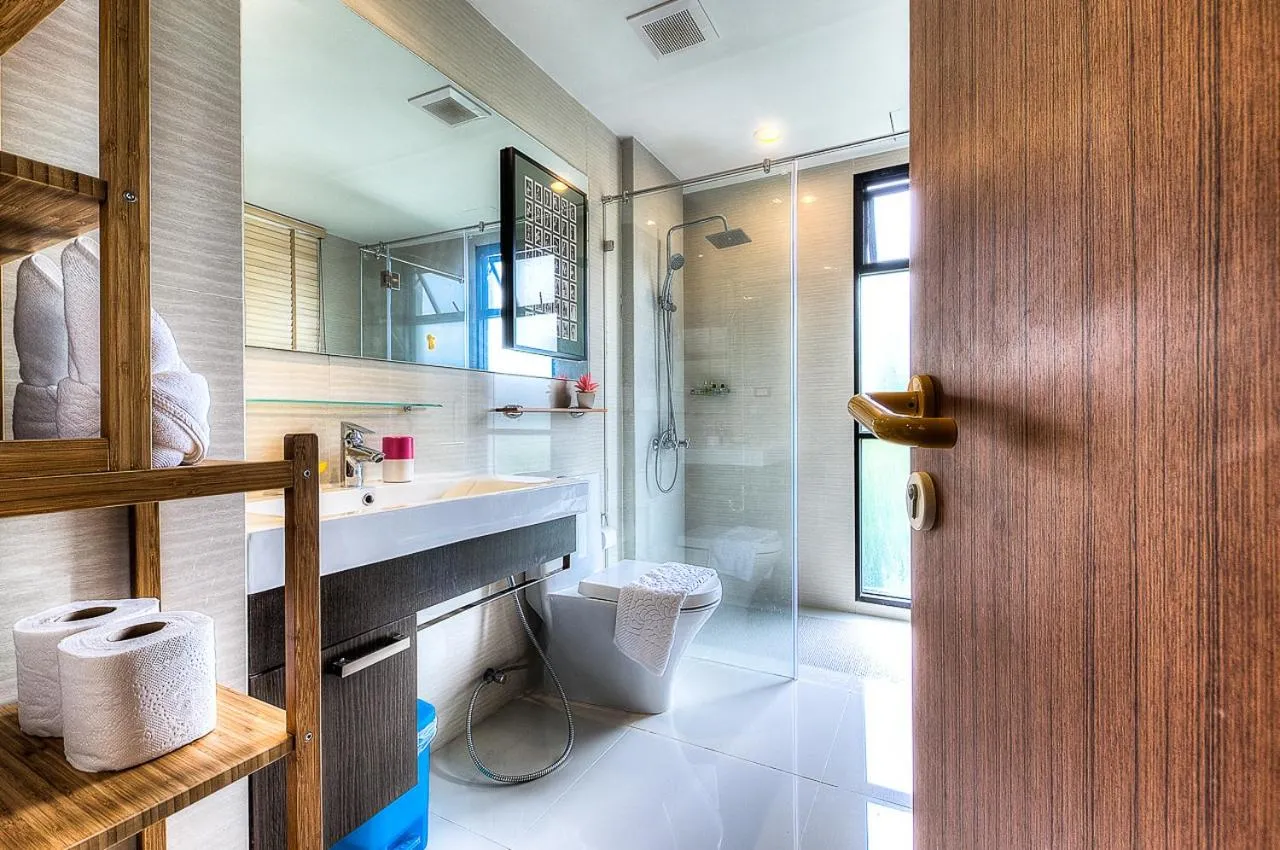 Bathroom in The Title Boutique Phuket