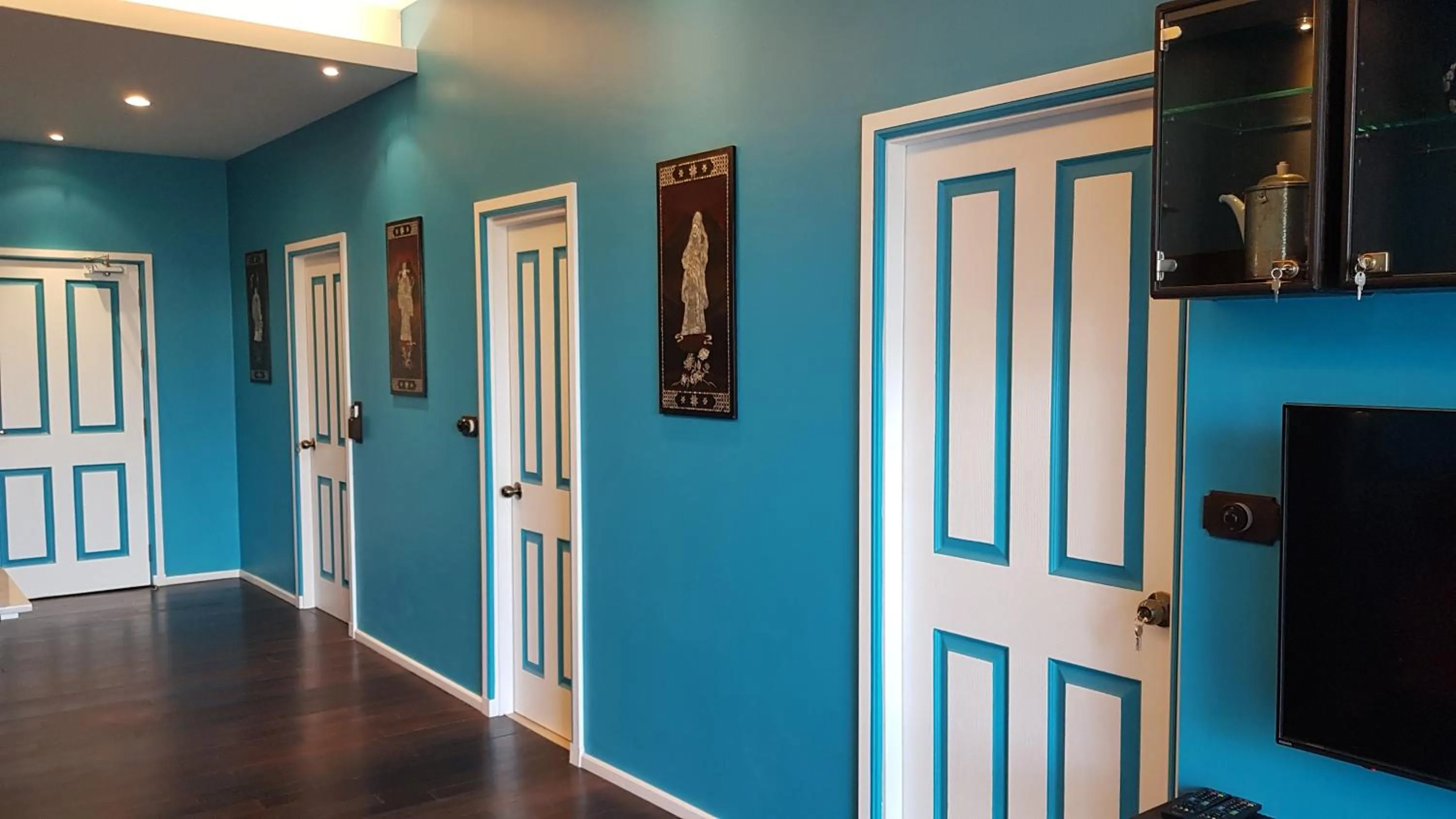 Living room in The Title Boutique Phuket