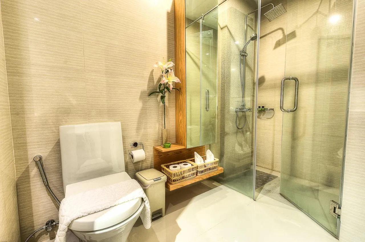 Bathroom in The Title Boutique Phuket