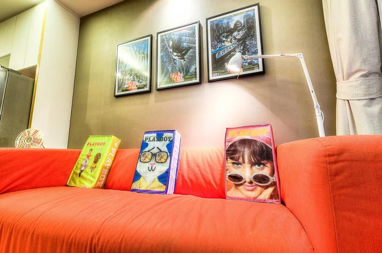 Seating area in The Title Boutique Phuket