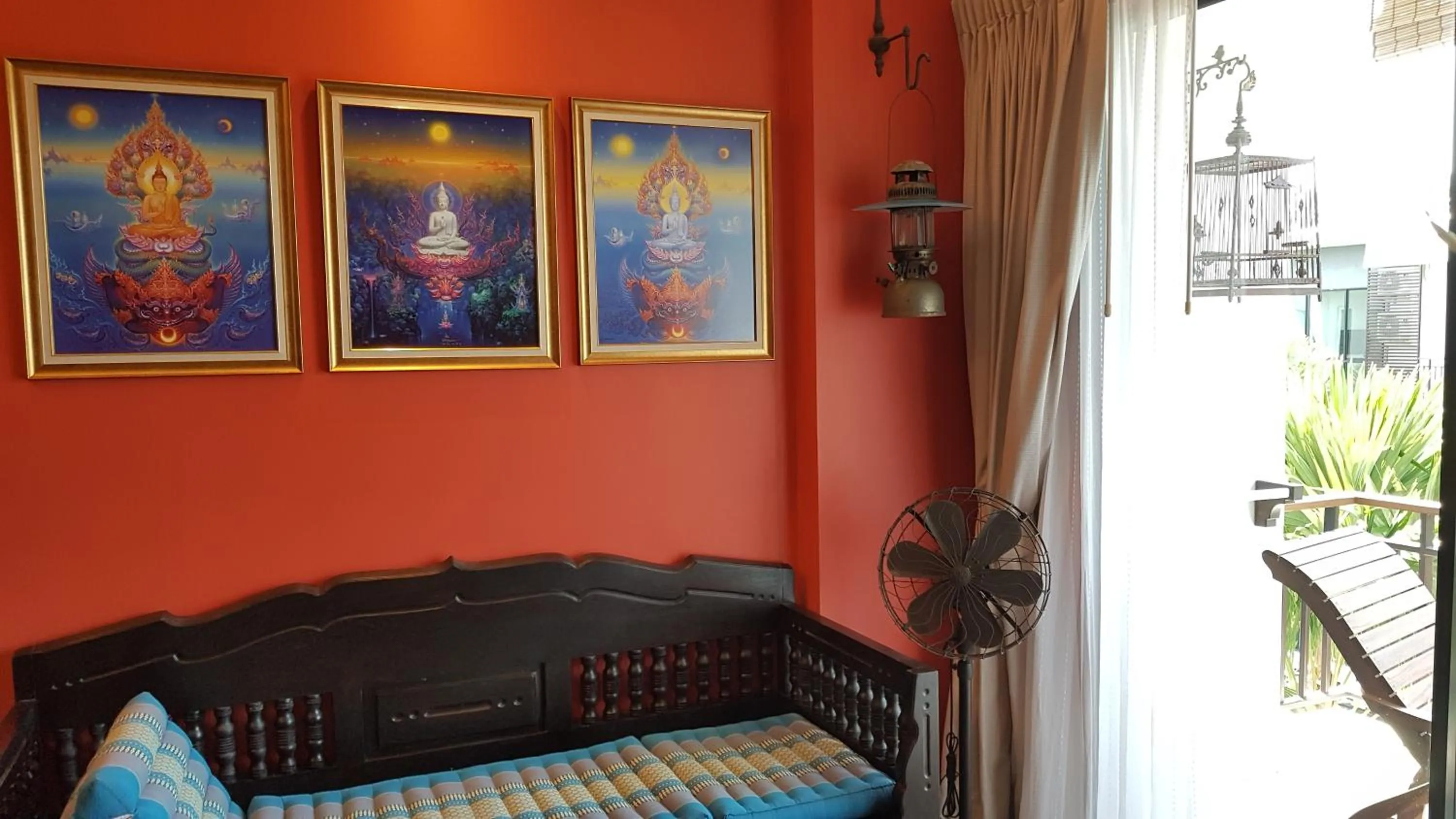 Living room in The Title Boutique Phuket