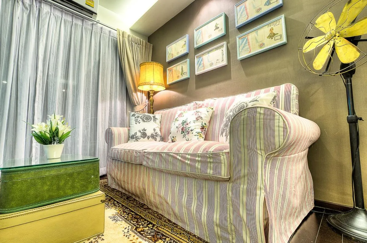 Seating area in The Title Boutique Phuket