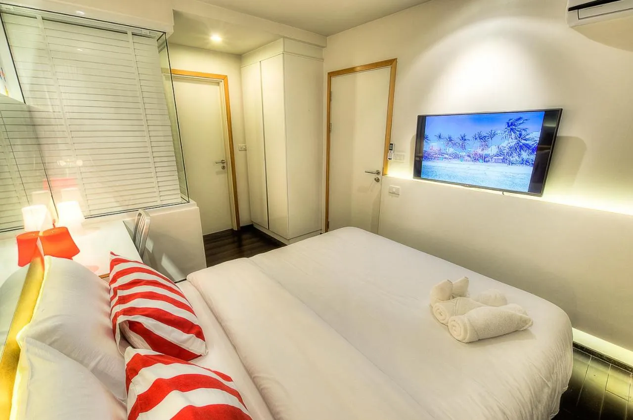 Photo of the whole room, Bed in The Title Boutique Phuket