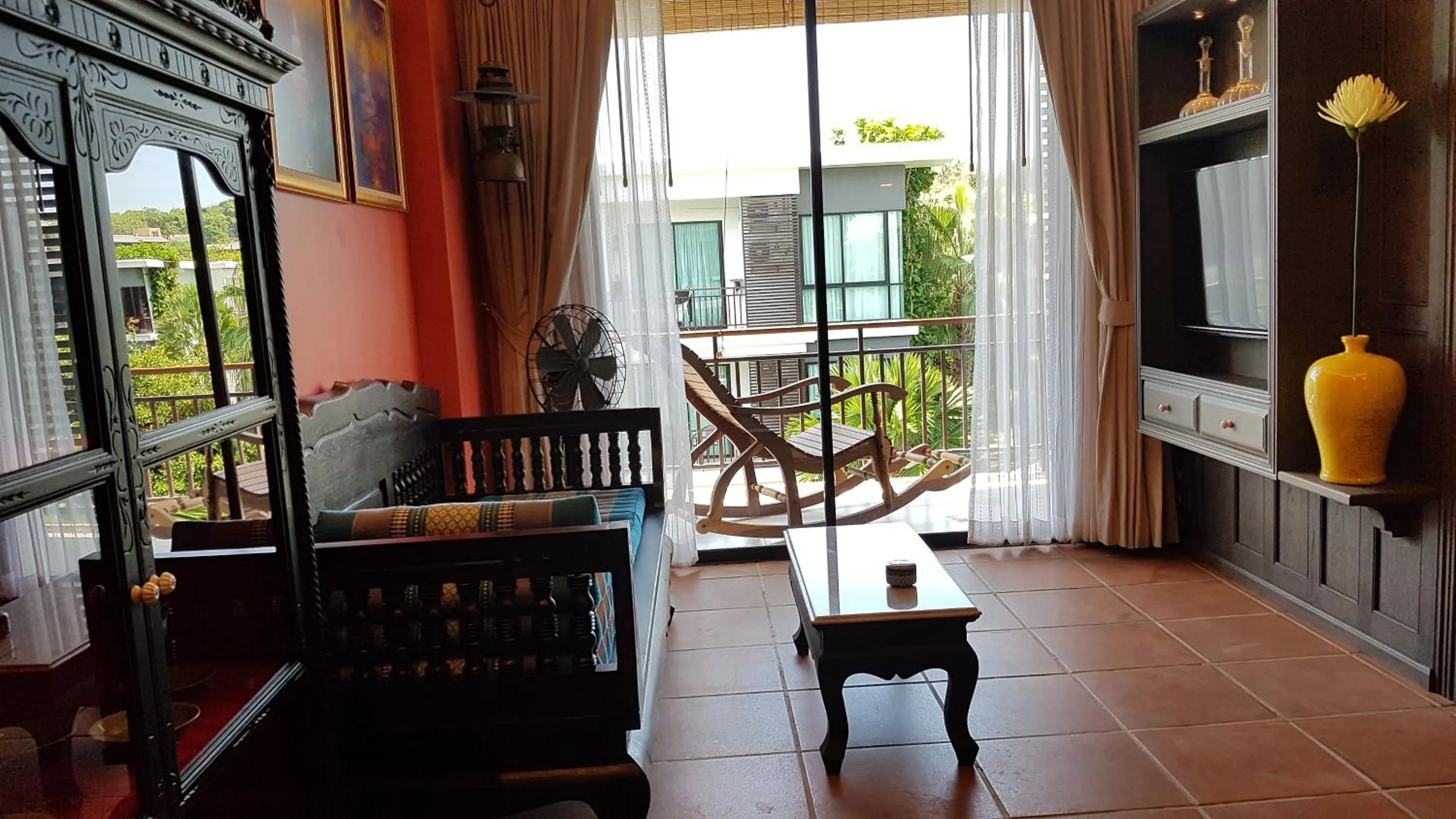 Living room in The Title Boutique Phuket