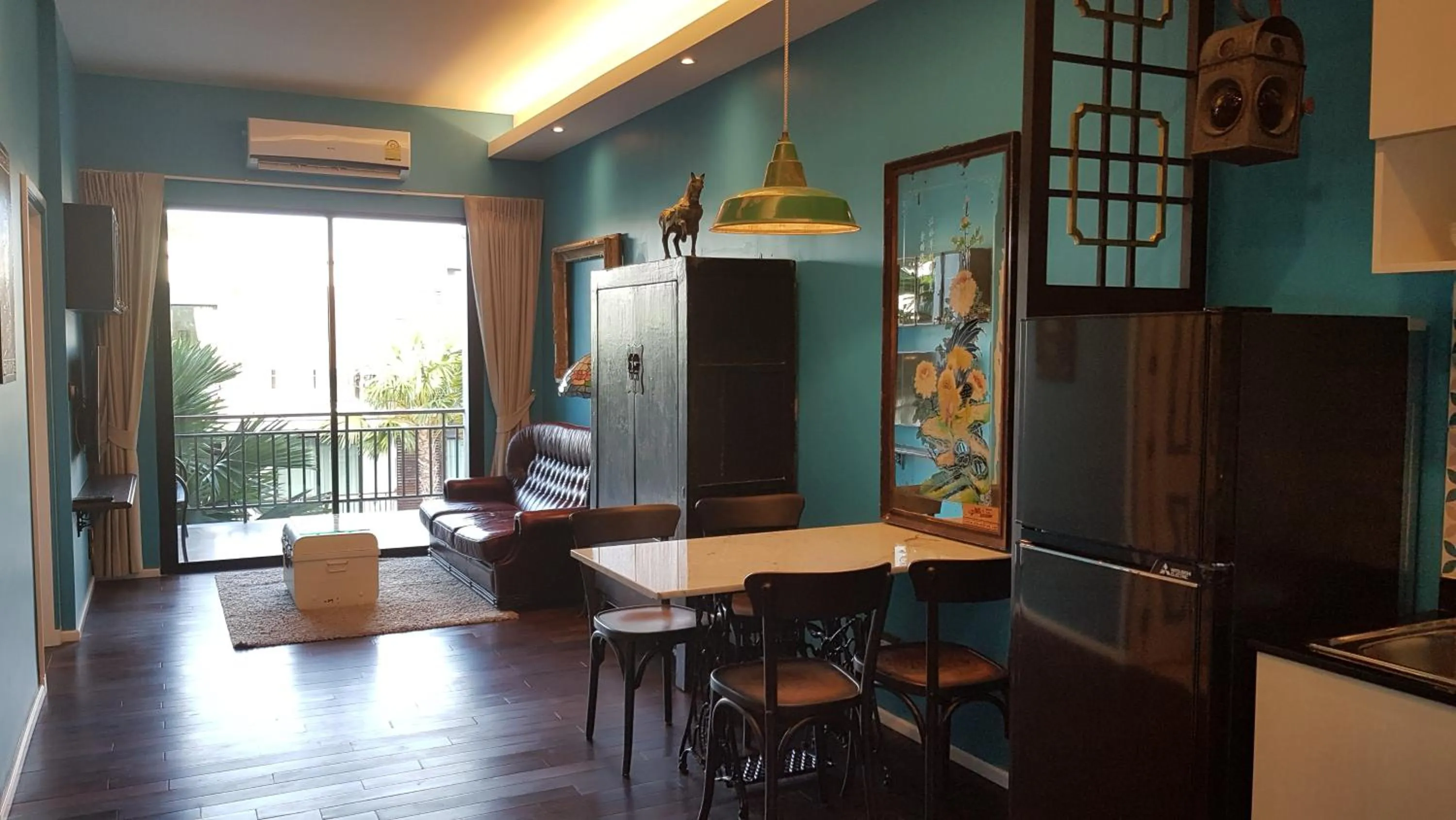 Living room in The Title Boutique Phuket