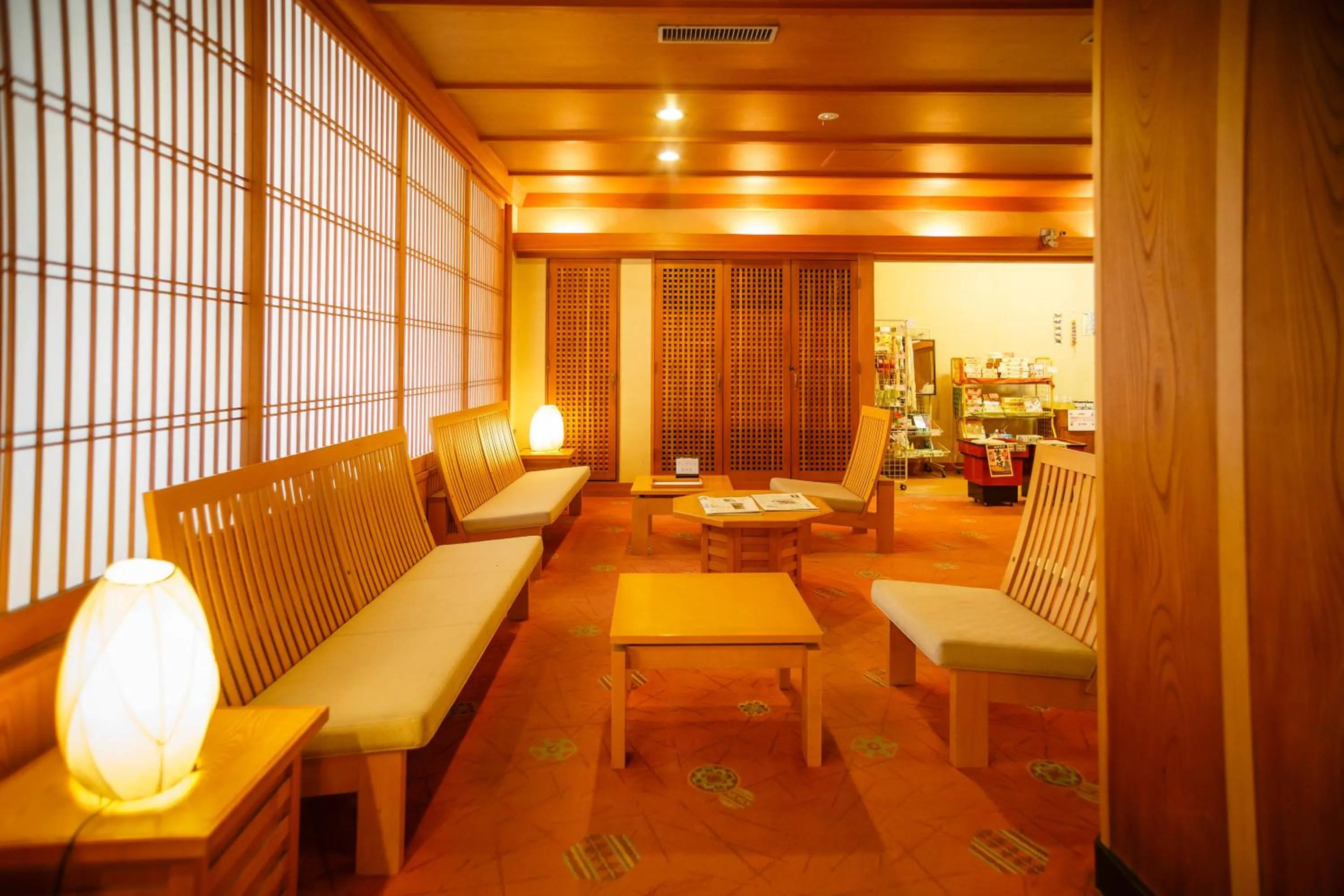 Lobby or reception in Yumotoya