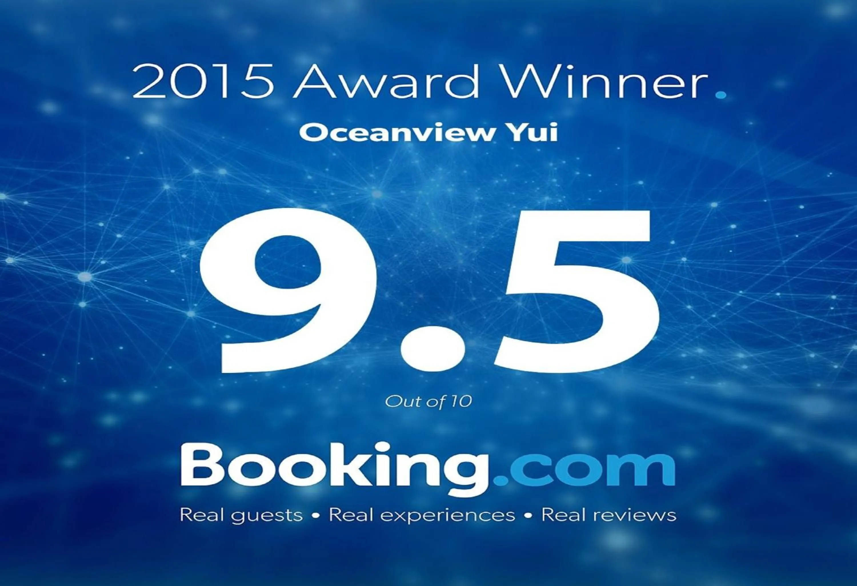 Certificate/Award in Oceanview Yui