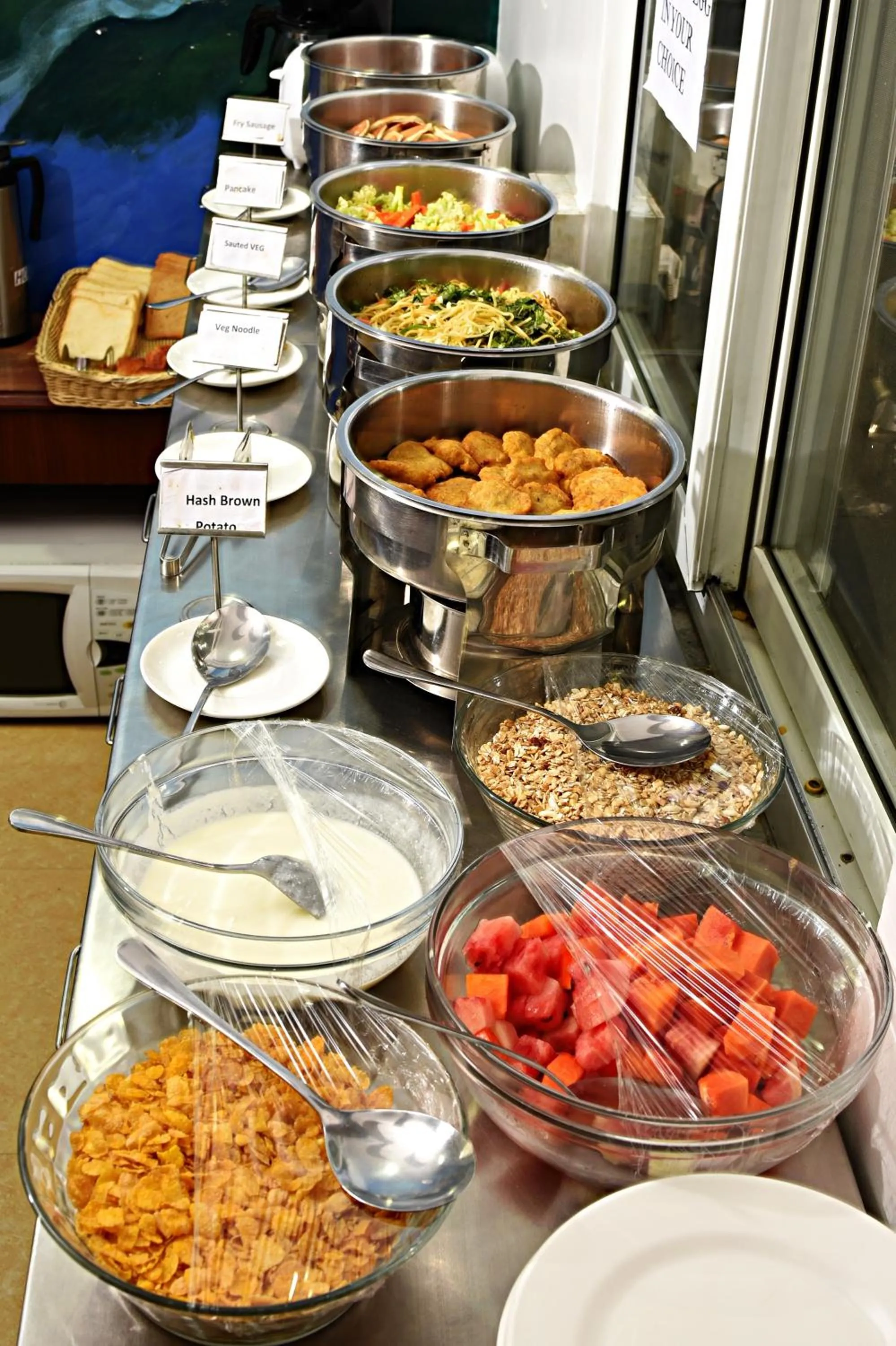 Breakfast in Hotel Osho Home