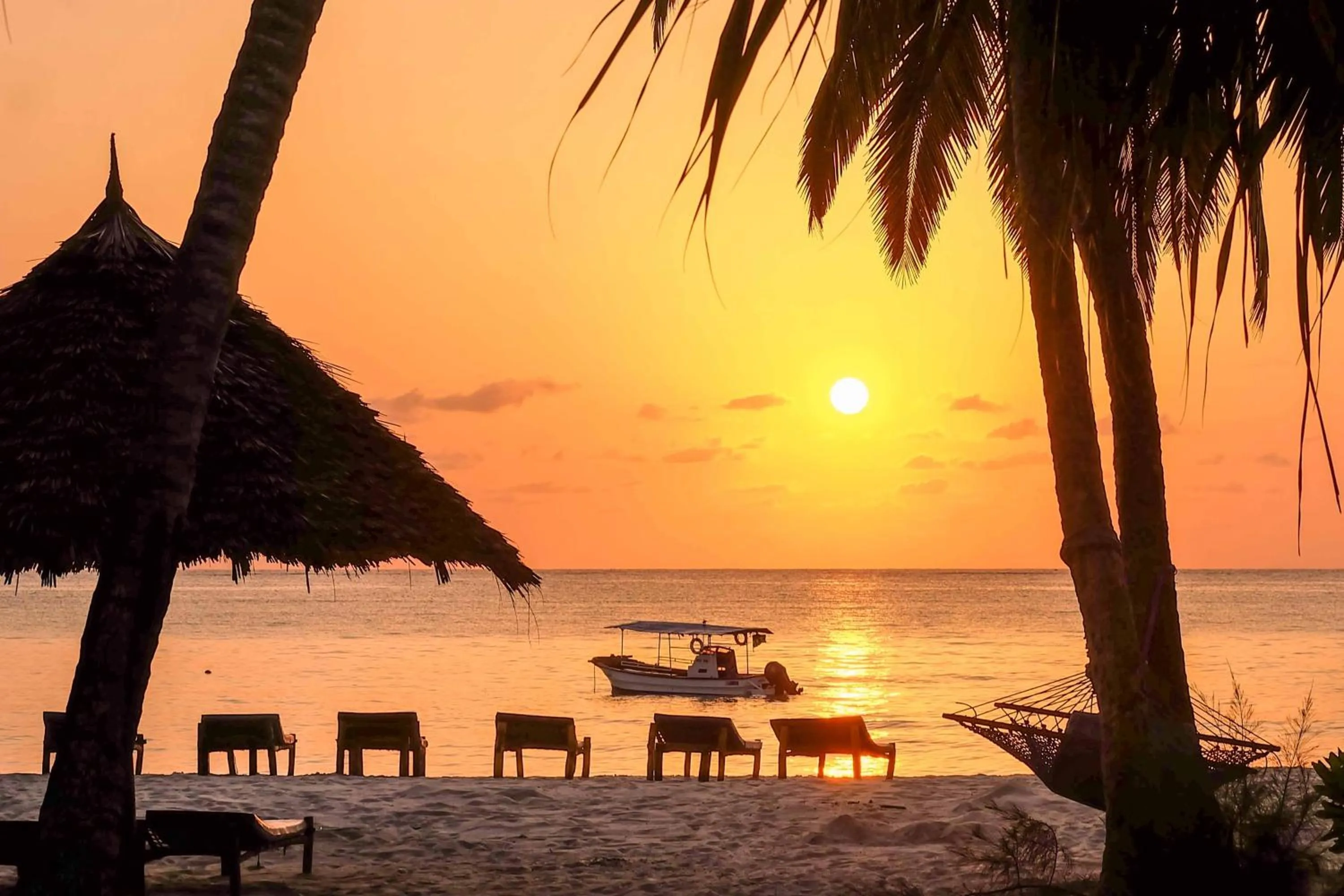 Natural landscape in Pongwe Beach Hotel