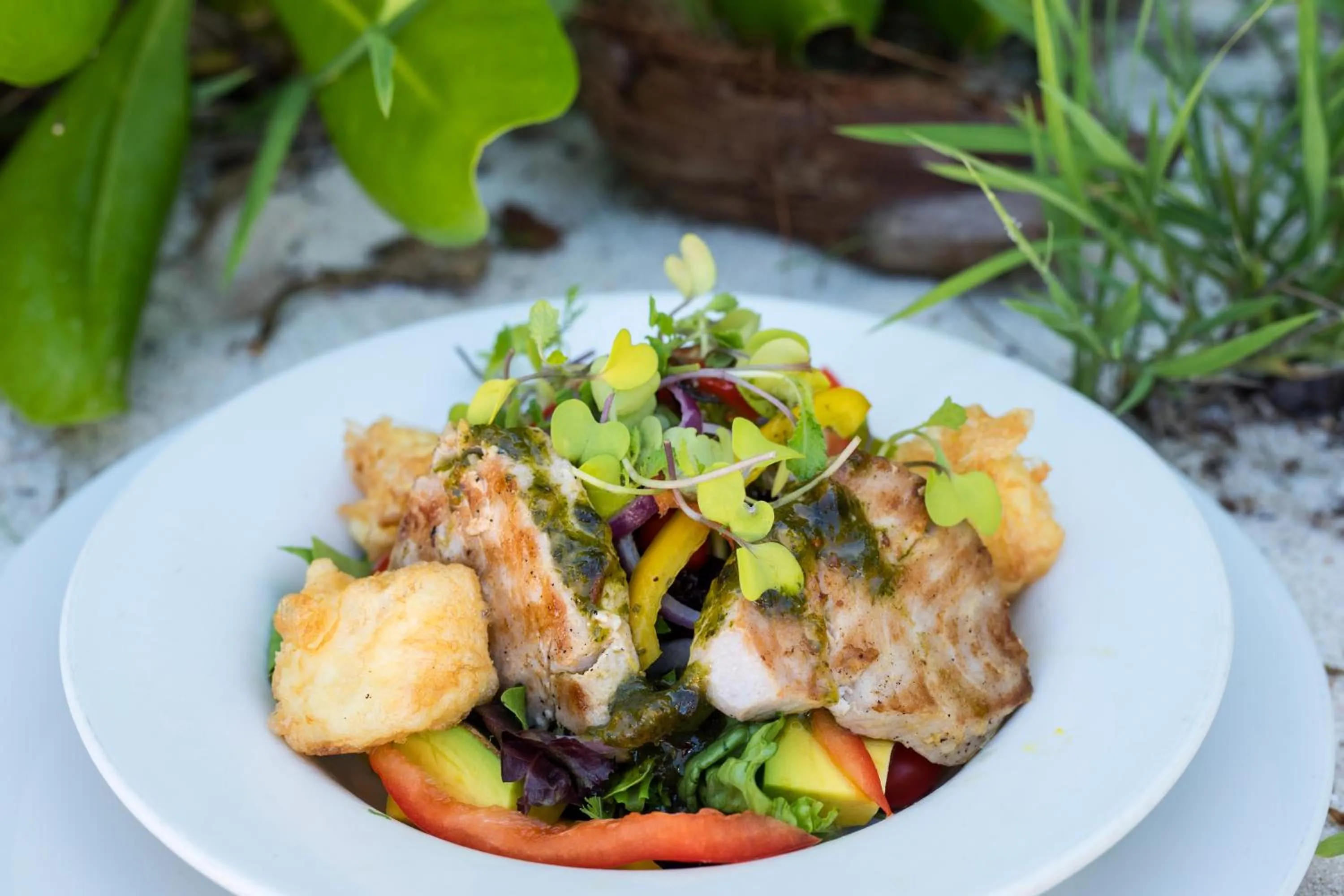 Food and drinks in Pongwe Beach Hotel