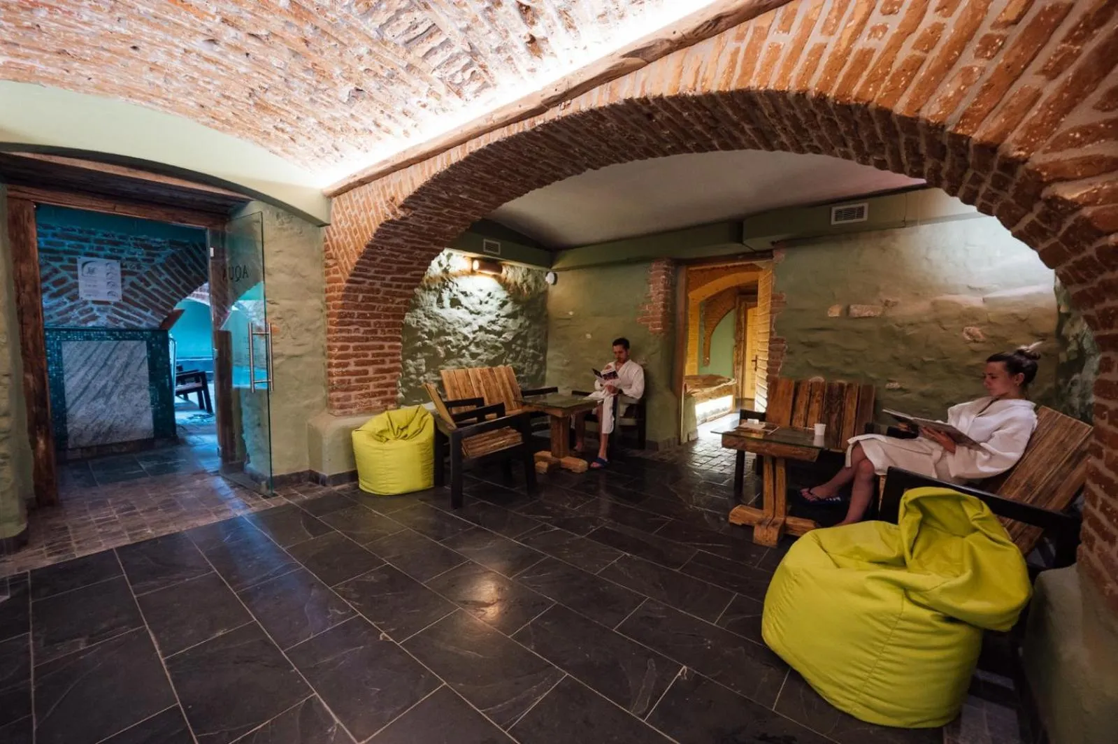 Spa and wellness centre/facilities in Castle Hotel Daniel