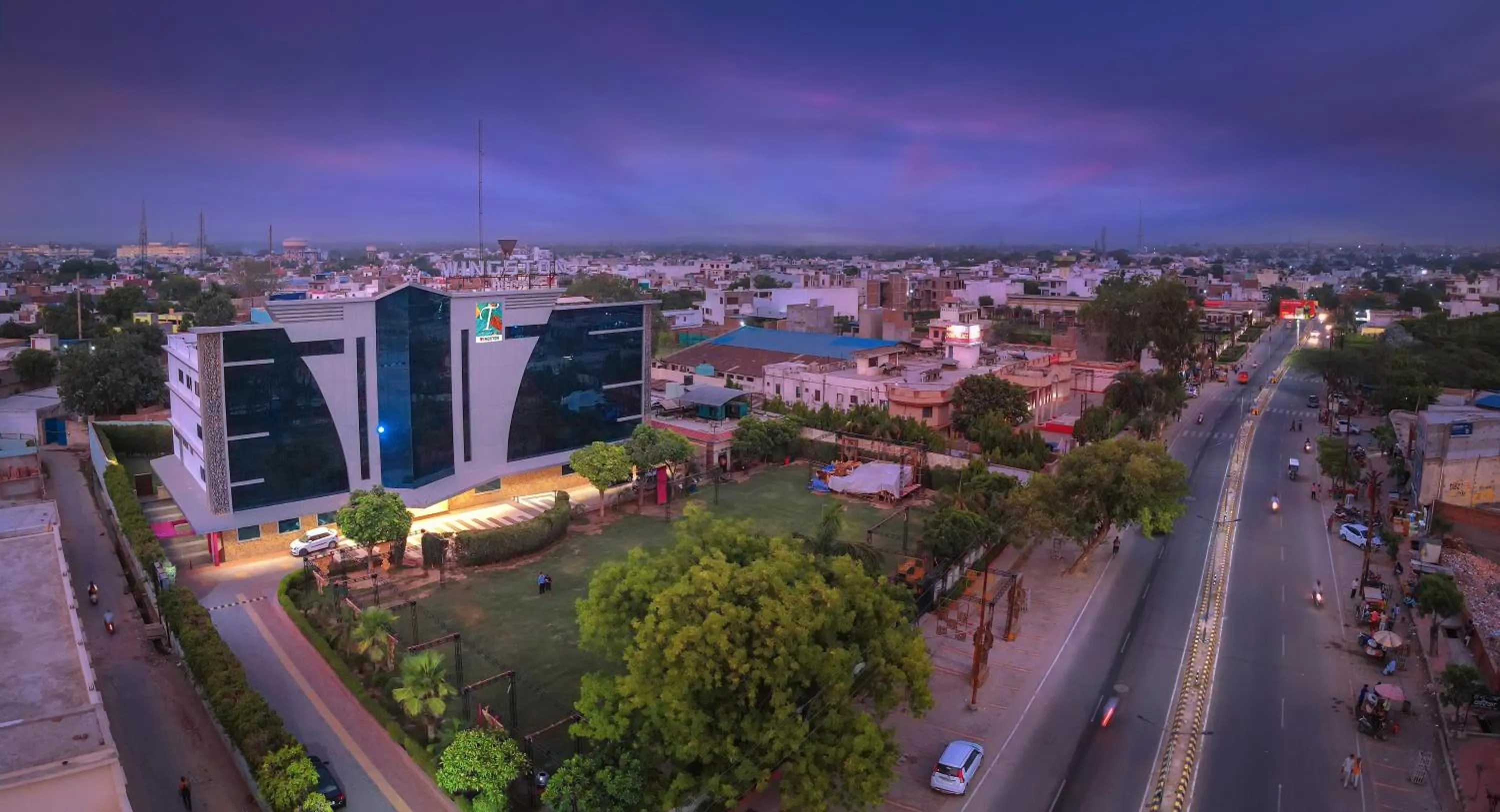 Facade/entrance in Wingston A TreeHouse Hotel, Mathura