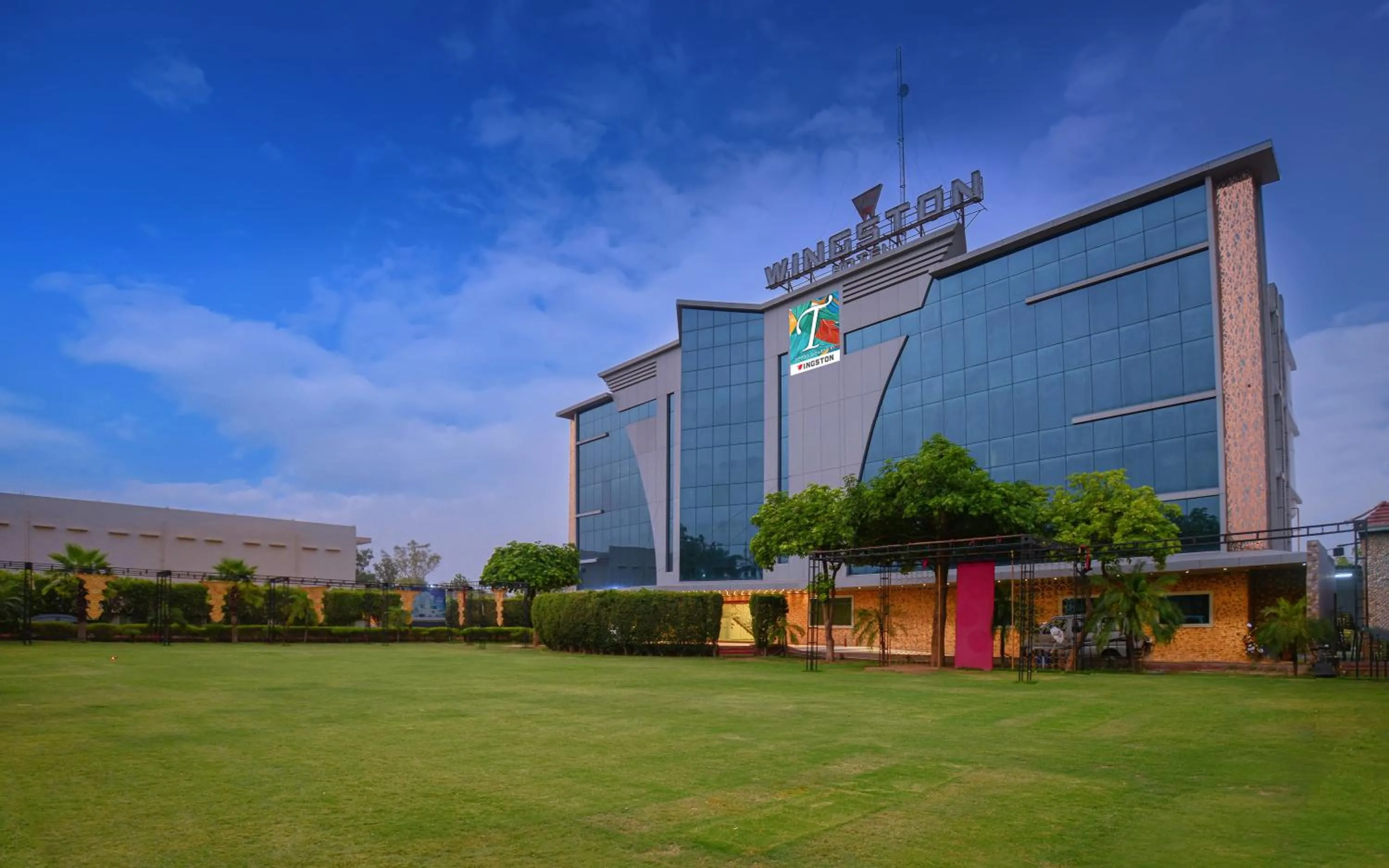 Facade/entrance in Wingston A TreeHouse Hotel, Mathura