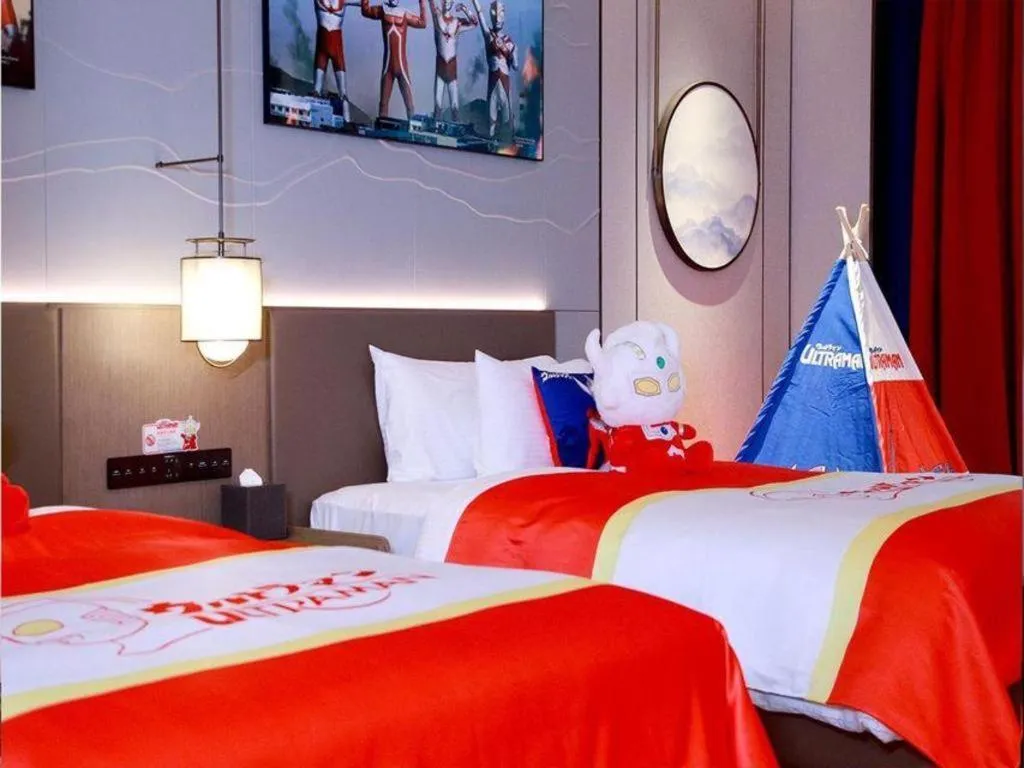 Bed in Steigenberger Hotel SUNAC Jinan