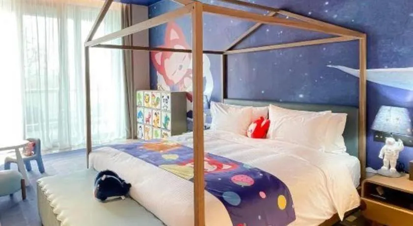 Bed in Steigenberger Hotel SUNAC Jinan