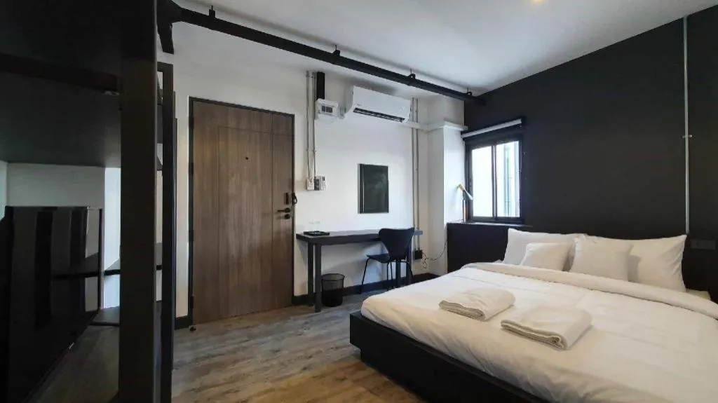 Bed in ZK Hotel Chiangmai