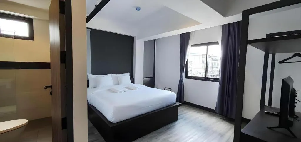 Bed in ZK Hotel Chiangmai