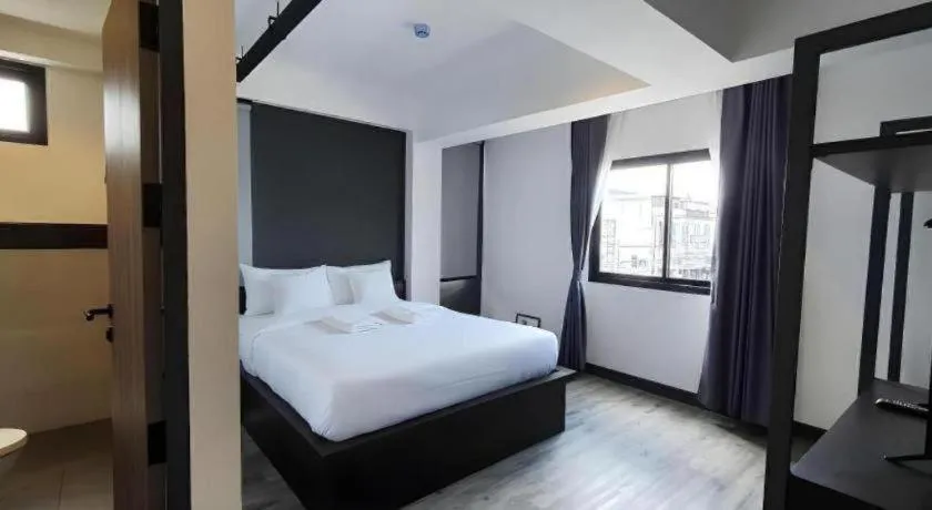 Bed in ZK Hotel Chiangmai