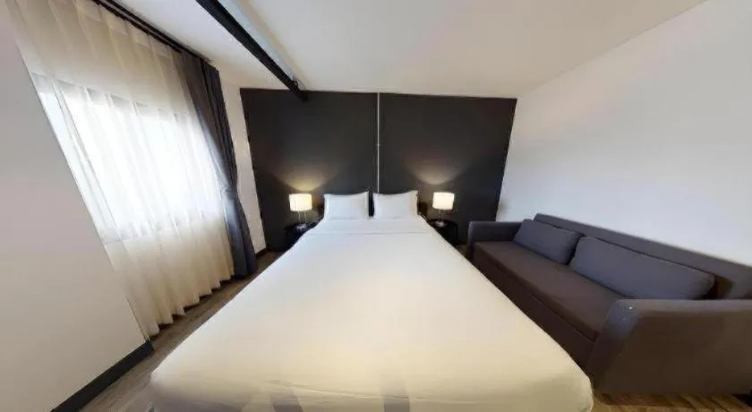 Bed in ZK Hotel Chiangmai