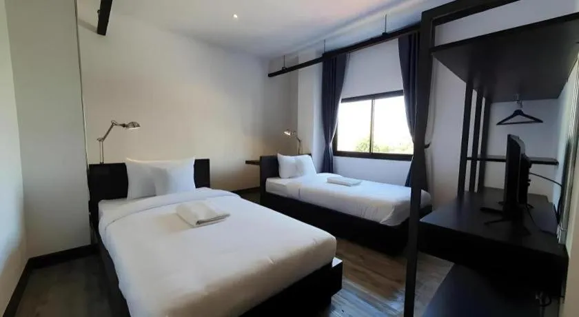 Bed in ZK Hotel Chiangmai