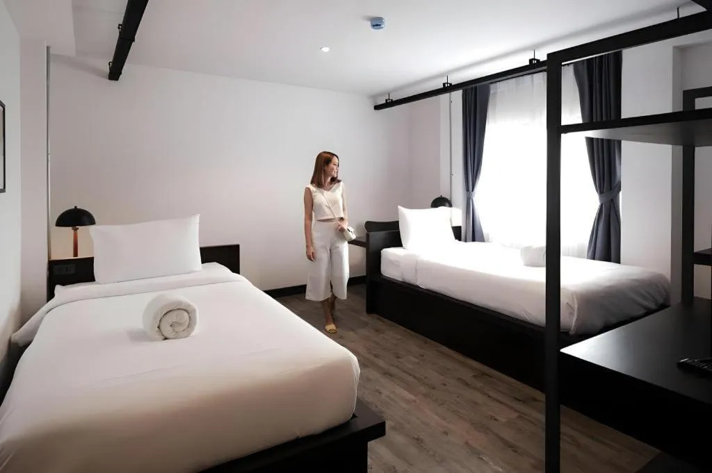 Bed in ZK Hotel Chiangmai