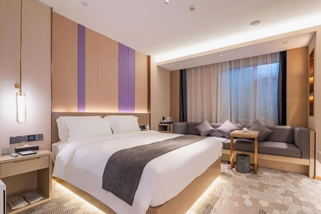 Bed in Lavande Hotel Tianjin Huayuan