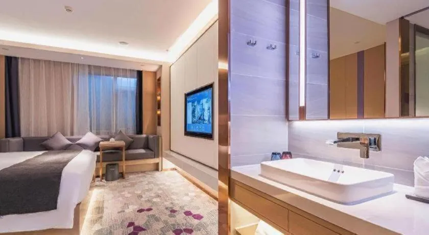 Bed in Lavande Hotel Tianjin Huayuan