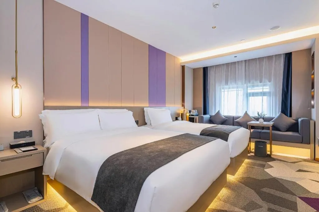 Bed in Lavande Hotel Tianjin Huayuan