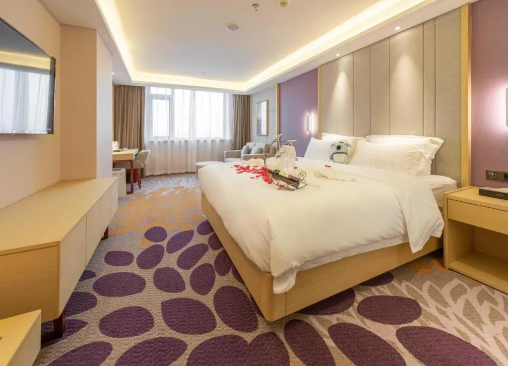 Bed in Lavande Hotel Shenyang Middle Street Walking Street Metro Station