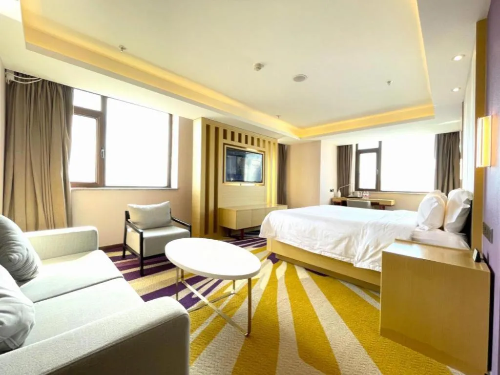 Bed in Lavande Hotel Shenyang Middle Street Walking Street Metro Station