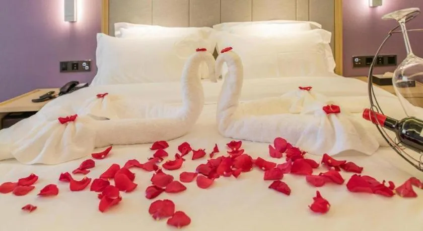 Bed in Lavande Hotel Shenyang Middle Street Walking Street Metro Station