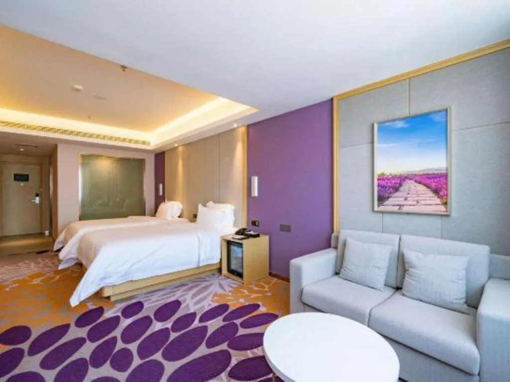 Bed in Lavande Hotel Shenyang Middle Street Walking Street Metro Station