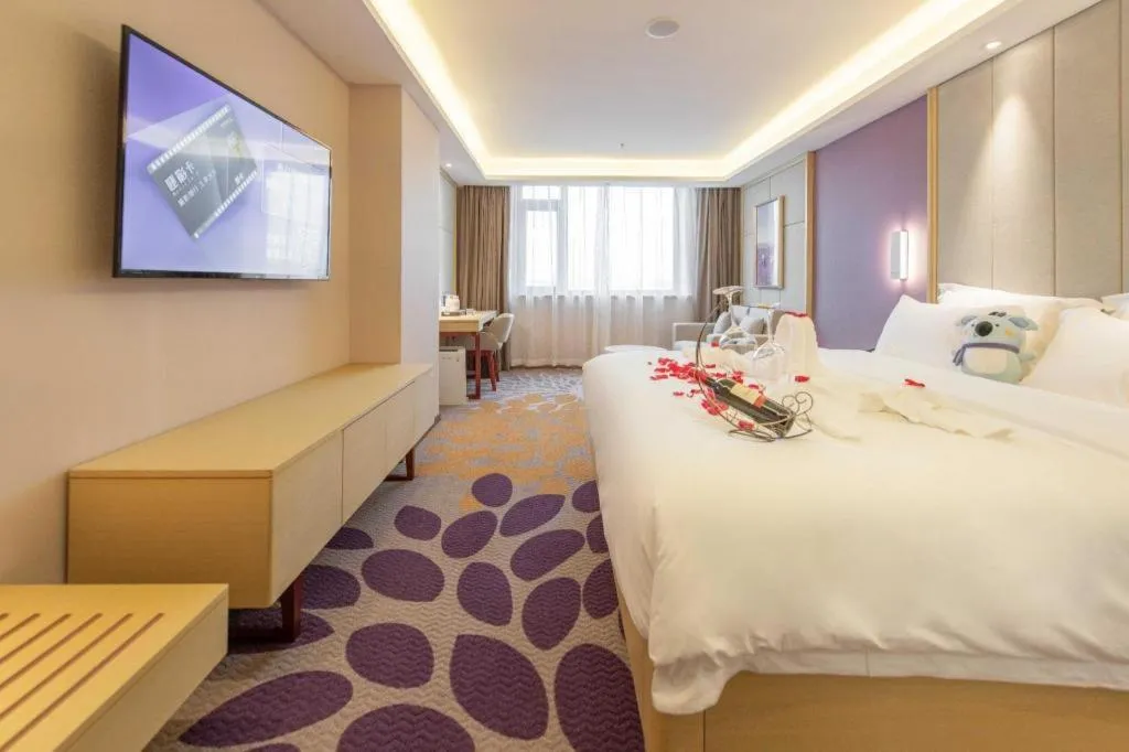 Bed in Lavande Hotel Shenyang Middle Street Walking Street Metro Station