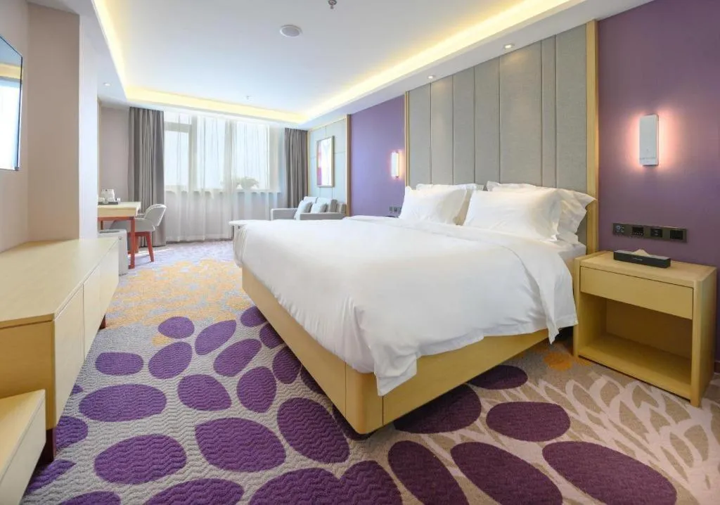 Bed in Lavande Hotel Shenyang Middle Street Walking Street Metro Station