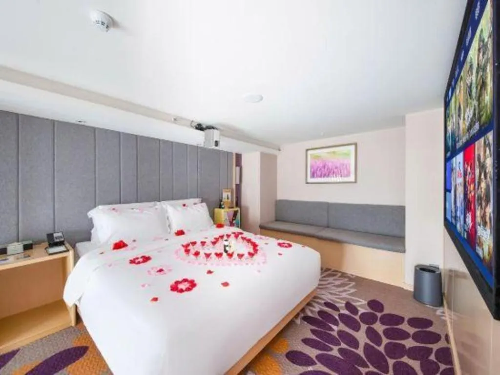 Bed in Lavande Hotel Kunming Dianchi International Exhibition Center Guangfu Road