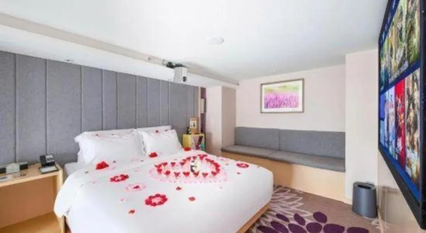 Bed in Lavande Hotel Kunming Dianchi International Exhibition Center Guangfu Road