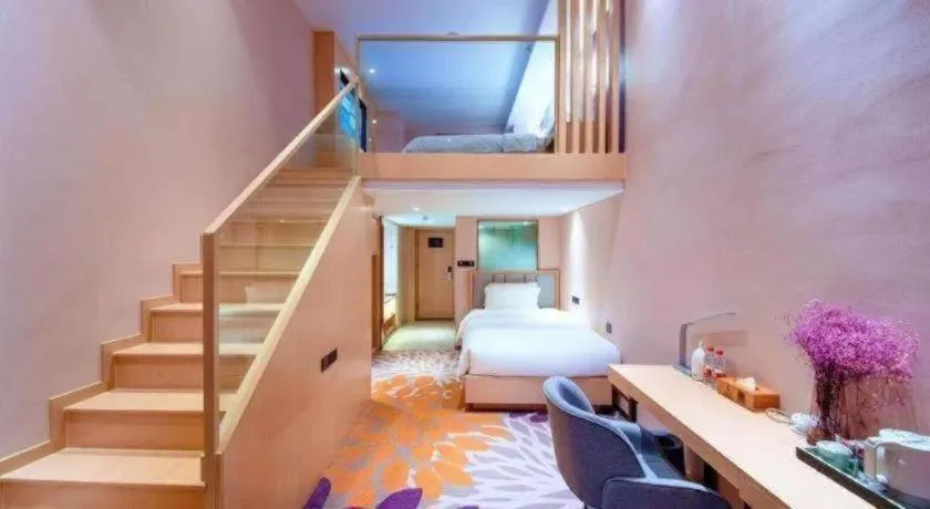 Bed in Lavande Hotel Kunming Dianchi International Exhibition Center Guangfu Road