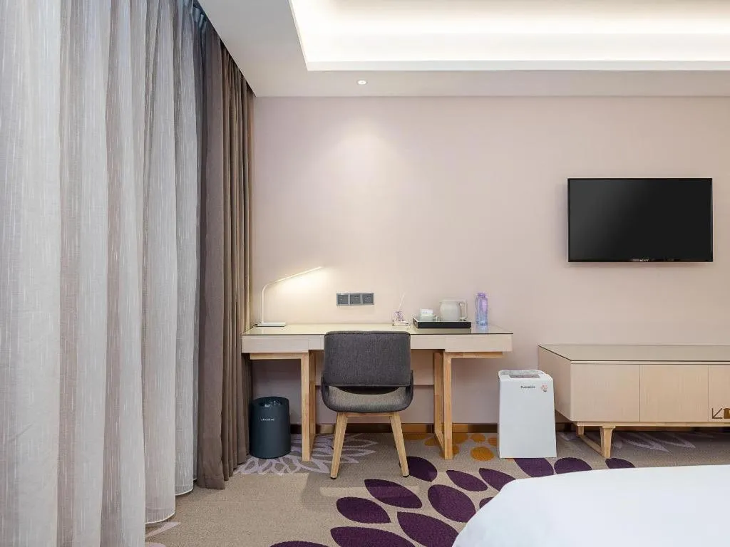 Bed in Lavande Hotel Shaoguan Bainian East Street Fengcai Building